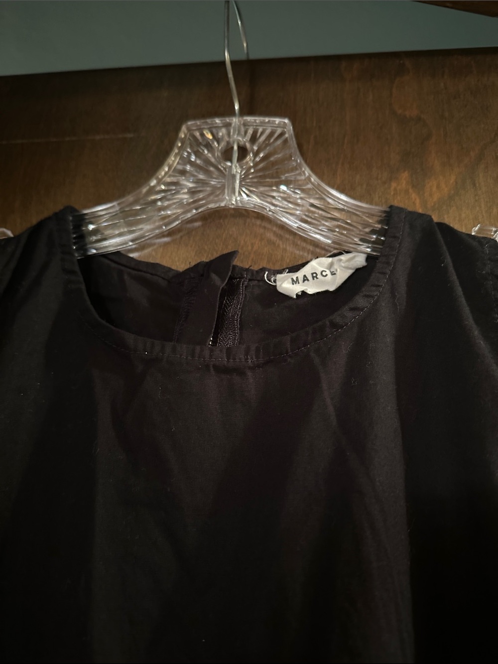 Marcella NYC Gracie Sleeveless Black Maxi Dress with Pockets - Picture 3 of 5
